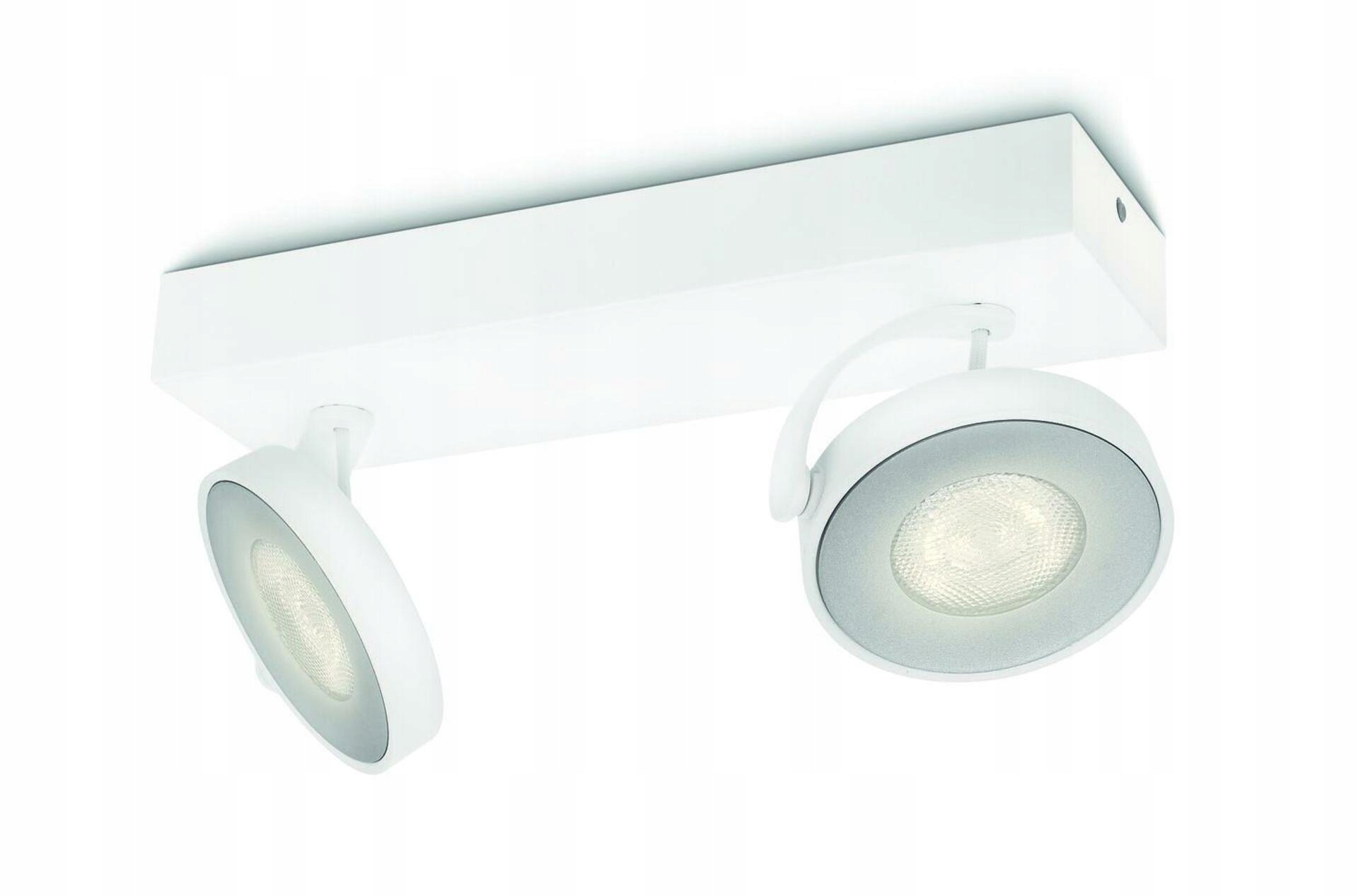 Philips 53172/31/16 Led stropné svietidlo 2x4W, biele, otočné reflektory