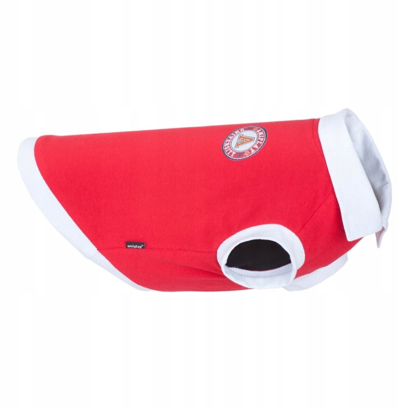 

amiplay Koszulka Polo dla Psa Oxford 40cm Czerwony