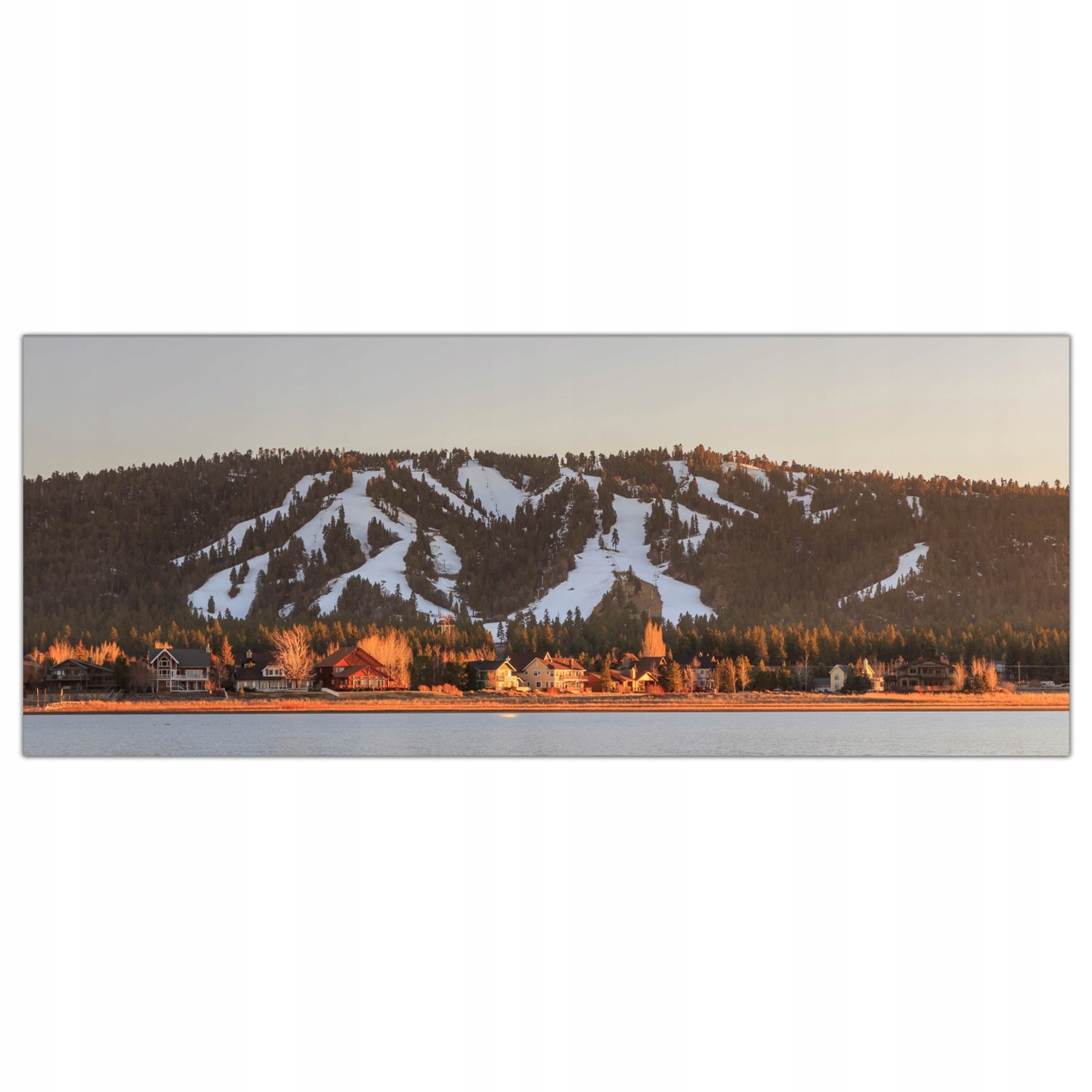 

Obraz Szklany Foto-obraz Jezioro Kalifornia 125x50