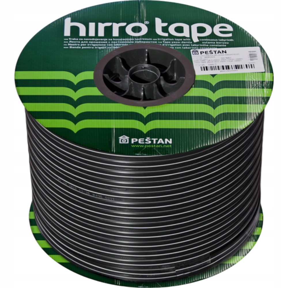 Taśma Linia Kroplująca 16 8MIL 1 L H 10CM Hirro 1000 M Nawadnianie