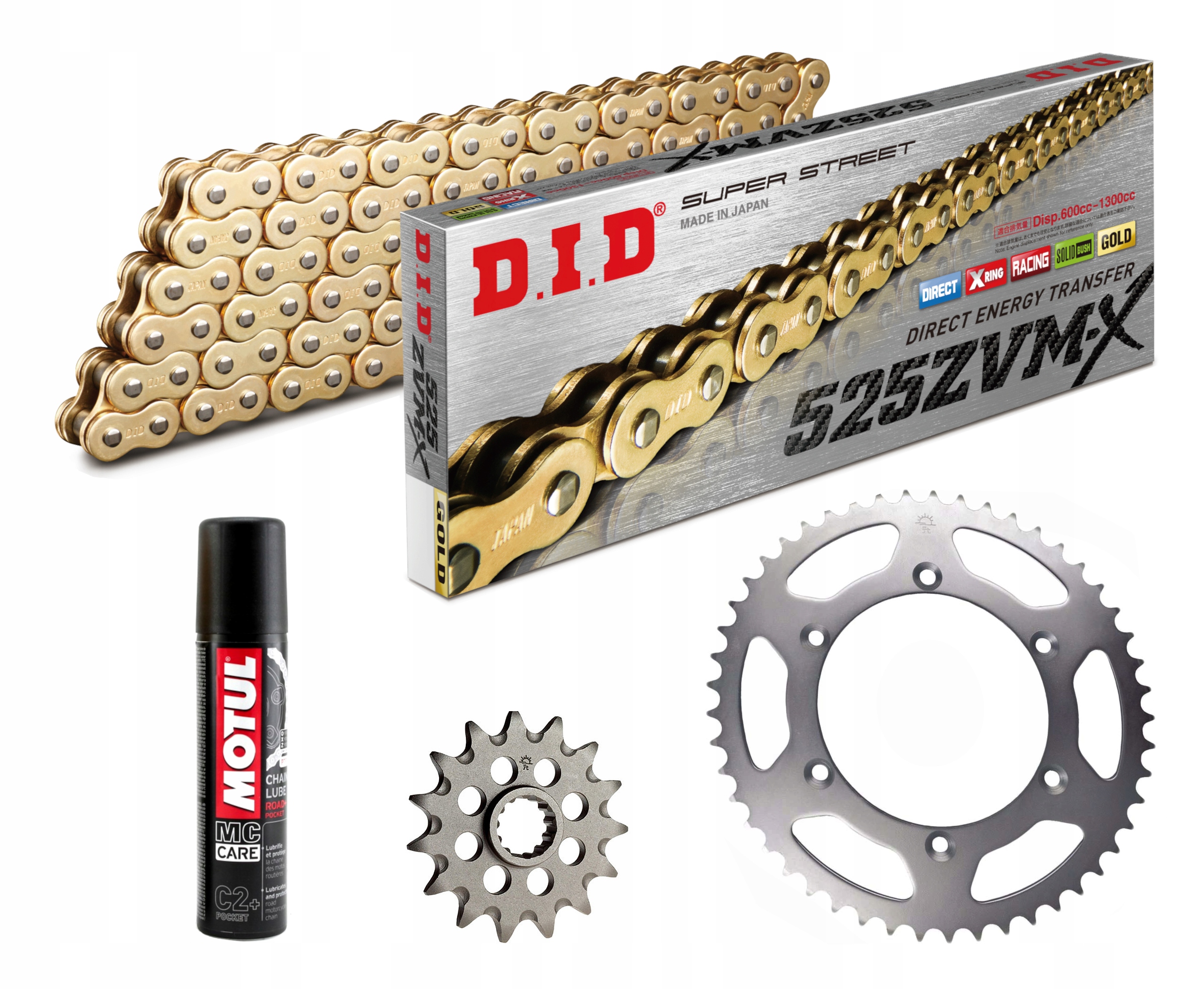 503288 - Приводная цепь MONSTER 1000 S 04-06 DID525ZVMX