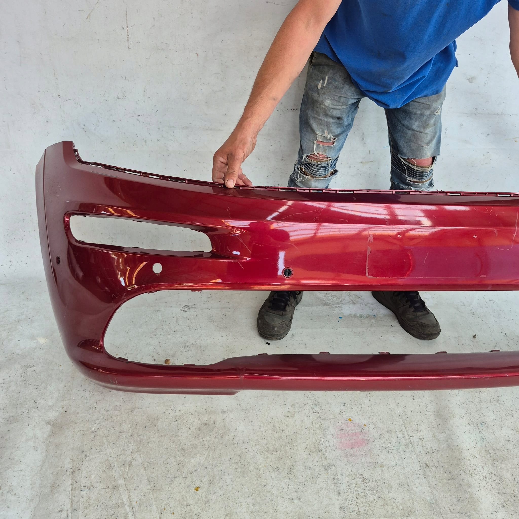 JEEP GRAND CHEROKEE IV 4 SRT-8 10-13 bumper front front PDC