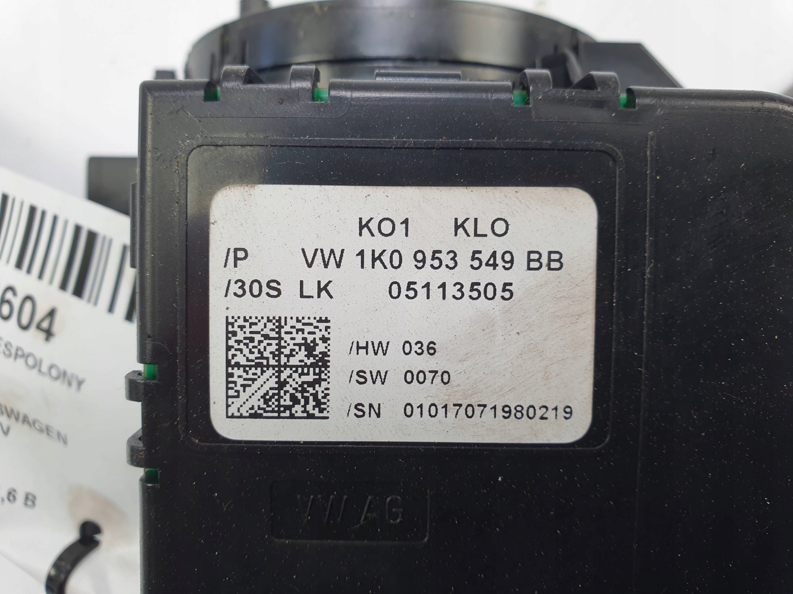 DEVIO LUCI TERGICRISTALLO TERGI 1K0953503GF VW GOLF V