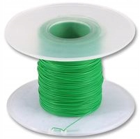 

AWG30G Drut zielony - izolacja kynar 0.25mm - 1m