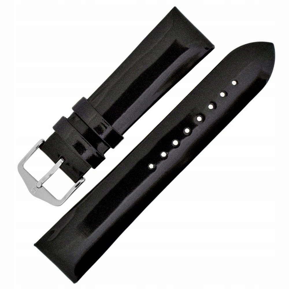 Řemínek k hodinkám Hirsch 01536150-2-18 černý 18 mm