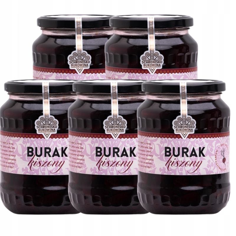 Červená Řepa 640 g Schronisko Bukowina Přírodní Polsko tradiční