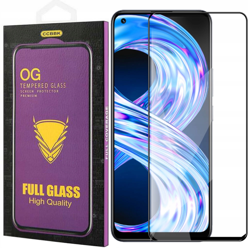 

Szkło Premium 9D Pełne Do Realme 8 Pro