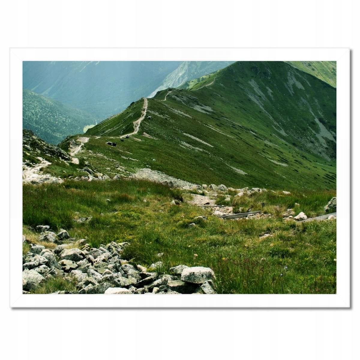 Plakáty v rámu 40x30 Tatry Polské hory Pohled