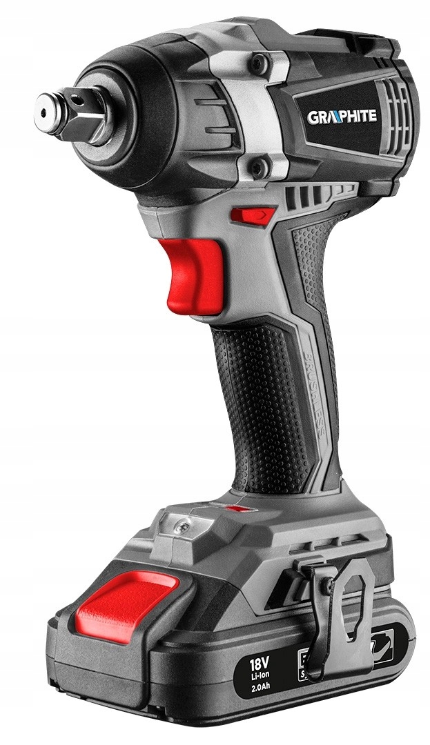 GRAPHITE KLUCZ UDAROWY BEZSZCZOTKOWY 58G028 + 2Ah Marka Graphite