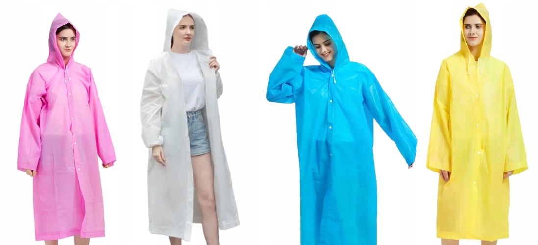 PŁASZCZ PRZECIWDESZCZOWY UNIWERSALNY DAMSKI MĘSKI Marka bez marki