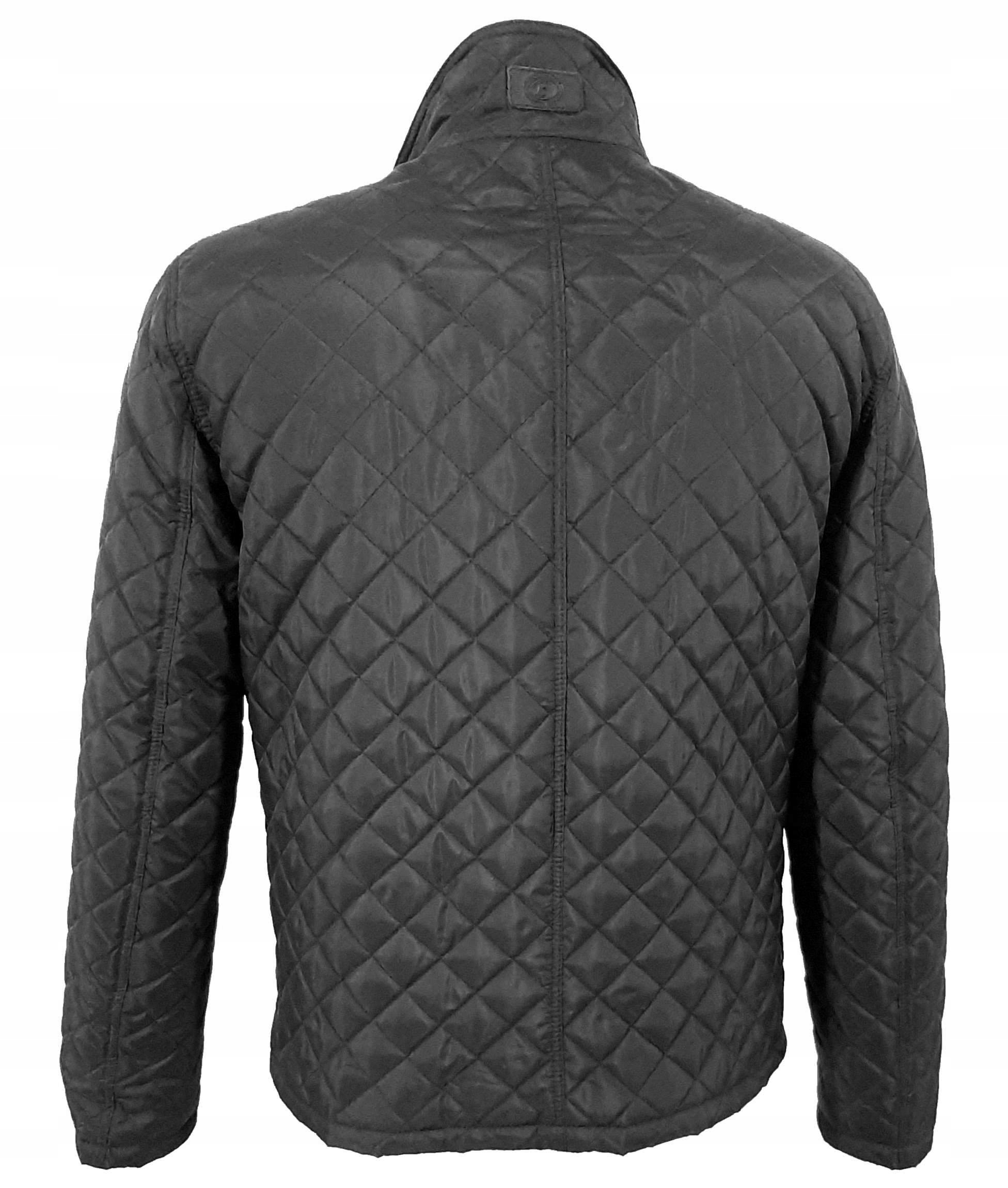 PILOTKA Kurtka Męska CZARNA LEKKA M WIOSENNA NOWA Marka ELEGANCJA