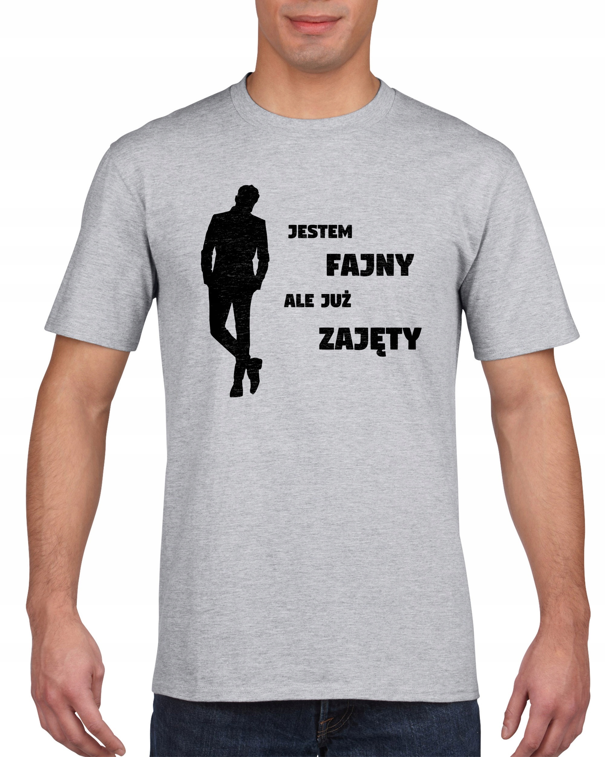 

Koszulka męska Jestem Fajny Ale Juz Zajety s L