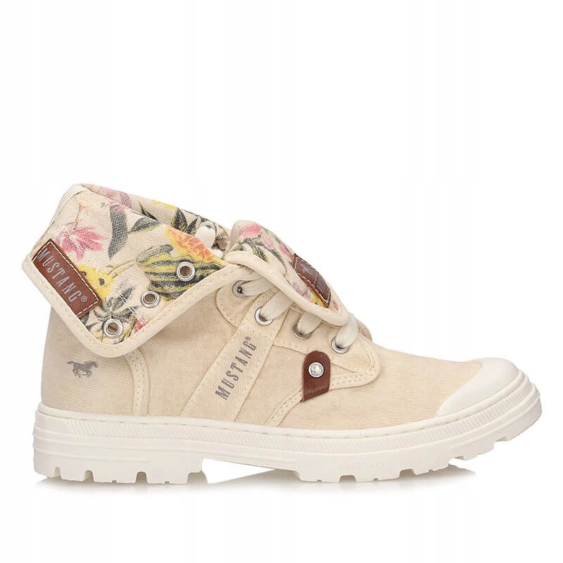 Dámské tenisky Mustang 26M0742007 offwhite-multi béžové