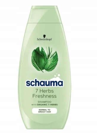 

Schauma, Szampon do włosów, 7 ziół, 400 ml