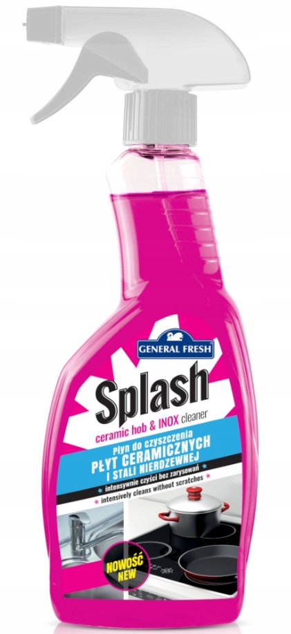 

General Splash Płyty Ceramiczne 500ml Nierdzewna