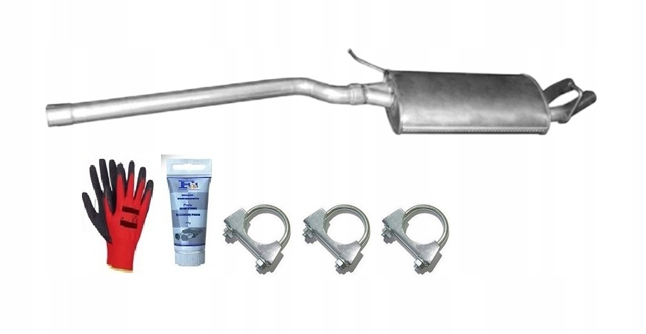 Audi A4 B6 2.5TDi středový tlumič.+bonus