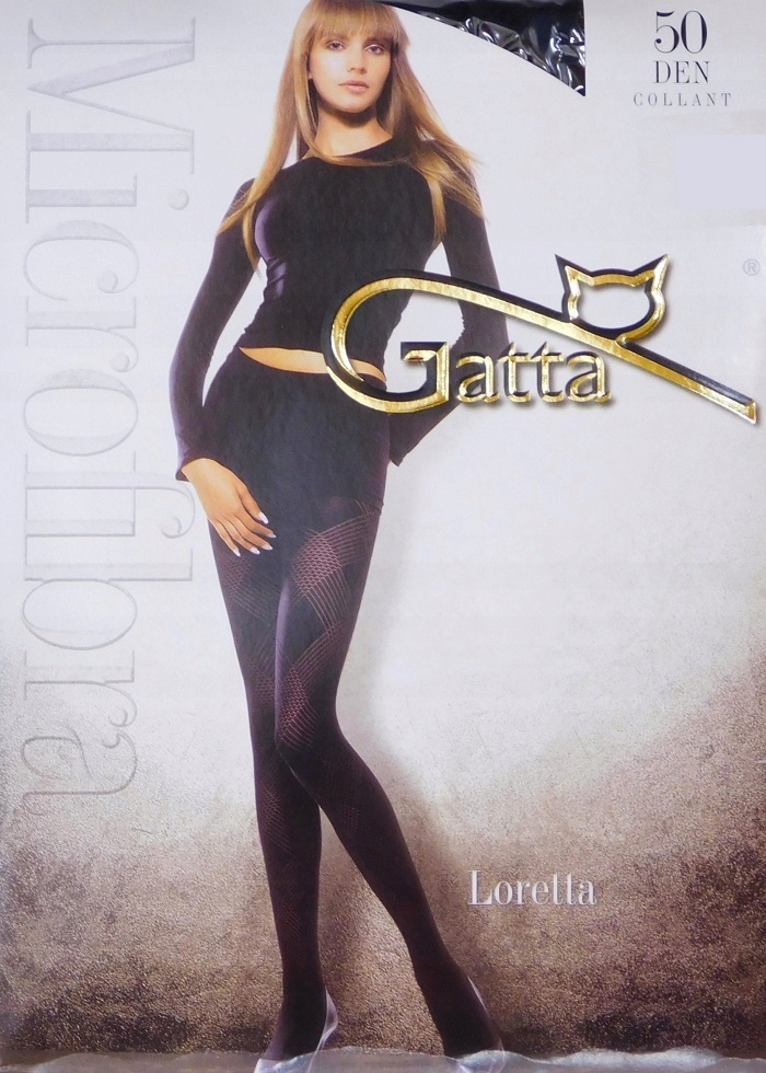 

Gatta Loretta wz.15 microfibra 50den nero 3