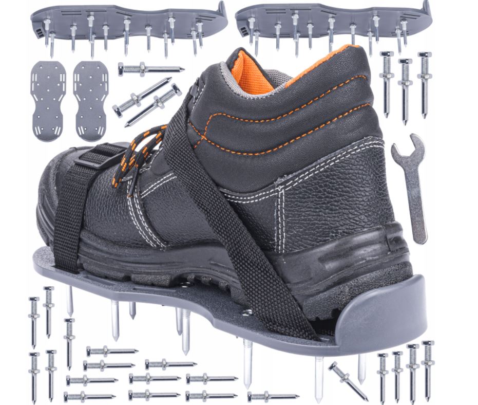 

Aerator Sandałowy Buty z Kolcami do Aeracji Ogrodu