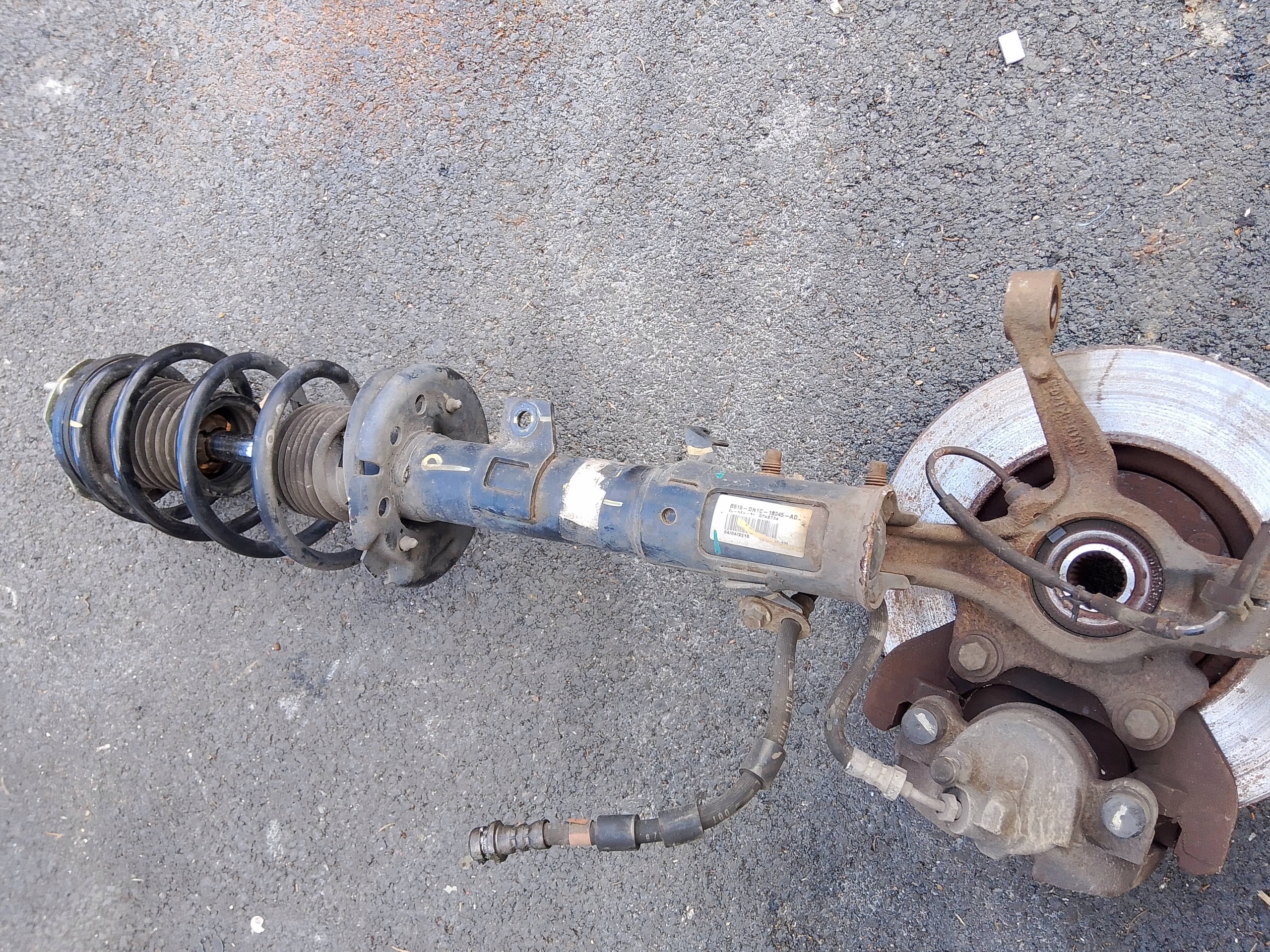 FORD ECOSPORT поворотный кулак, цапфа, амортизатор правый передний B515DN1C18045