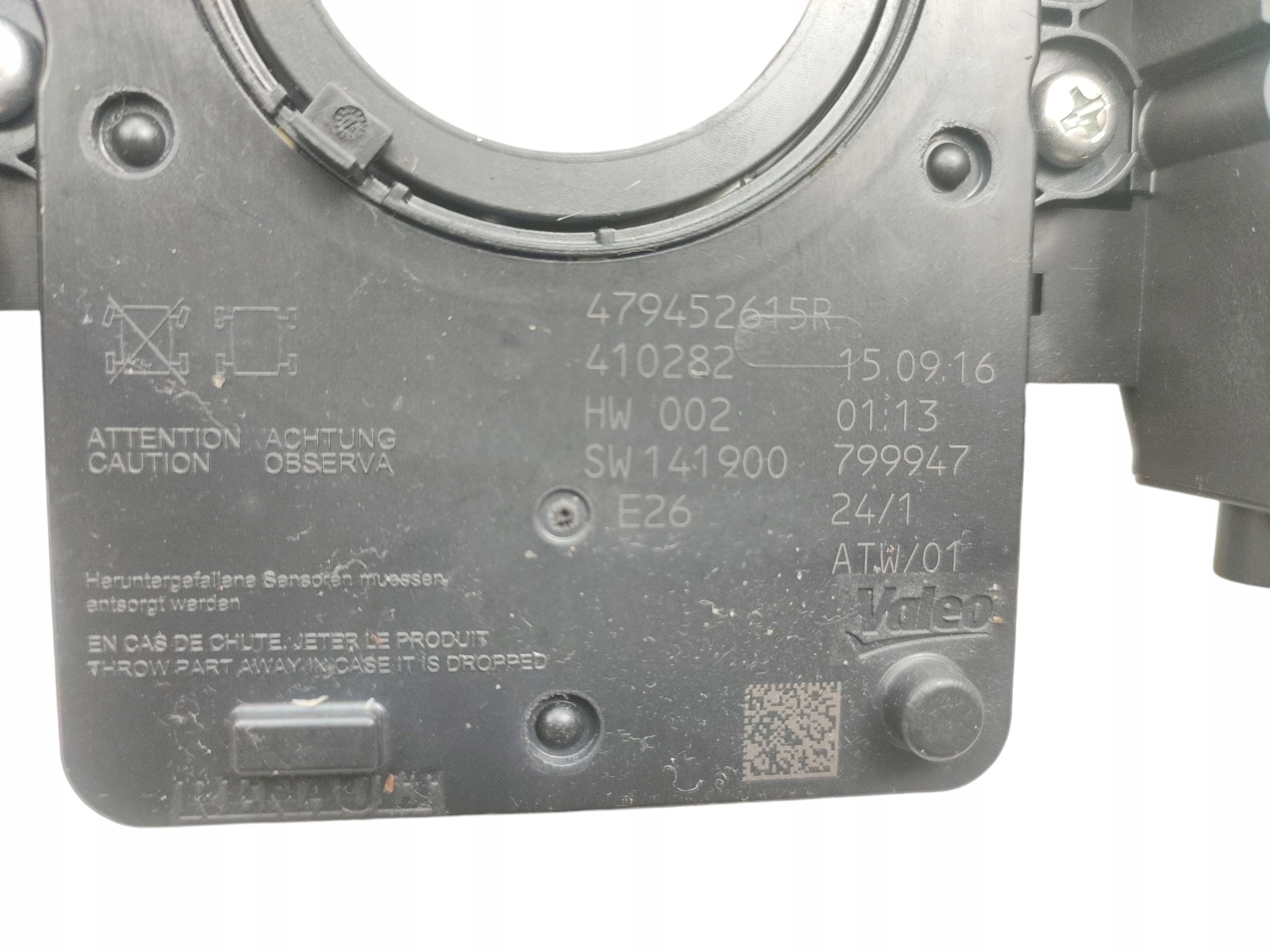 steering wheel levers and controls control ring RENAULT TALISMAN 255673412R
