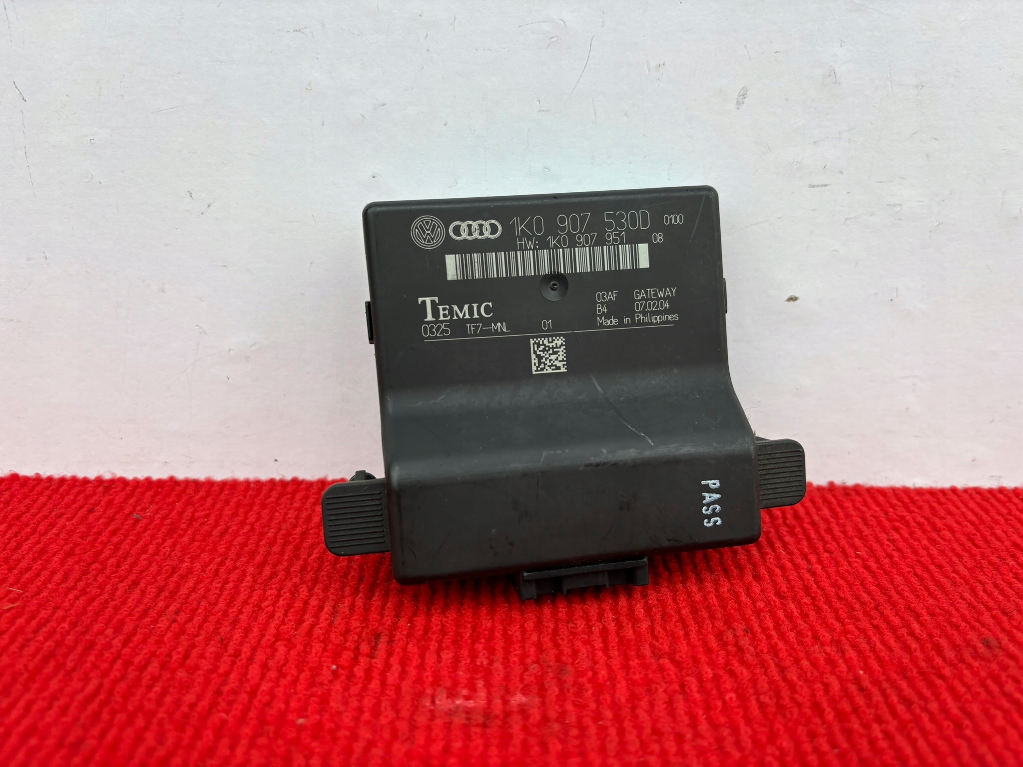MODULO GATEWAY AUDI A3 8P VW GOLF SEAT SKODA 1K0907530D K86/RX600