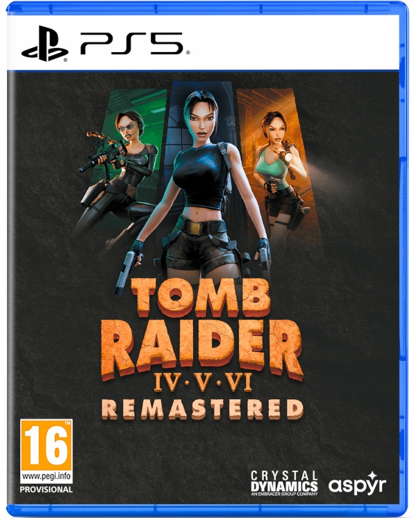 Tomb Raider IV-VI Remastered Starring Lara Croft PlayStation 5 (PS5) pudełkowa