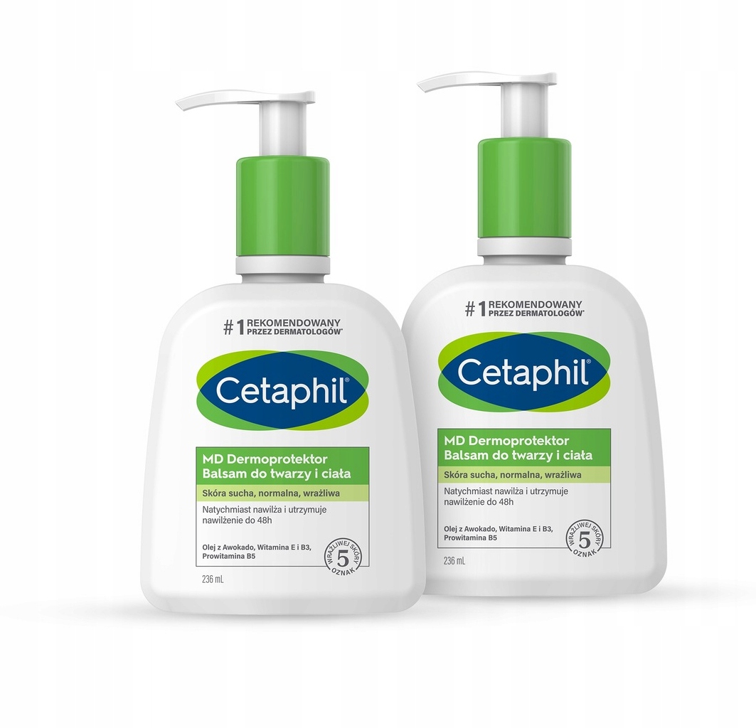 Cetaphil MD Dermoprotektor Balsam do twarzy i ciała 472 ml pompka