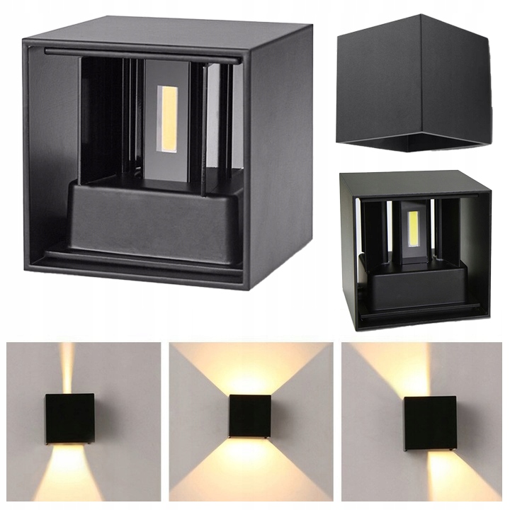 

Lampa Elewacyjna Led Góra Dół Kinkiet Ścienny 6W