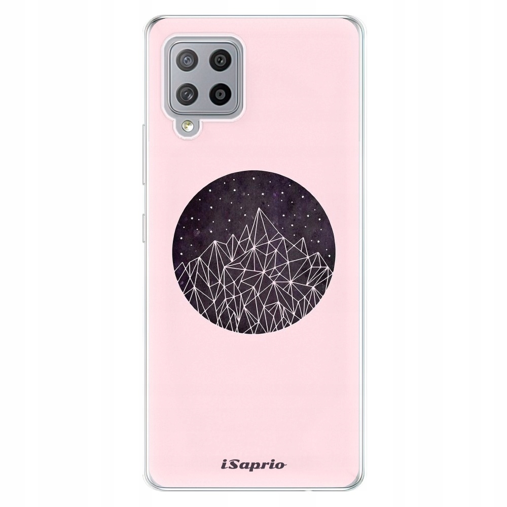 Silikonowe etui iSaprio Digital Mountains 10 do Samsung Galaxy A42