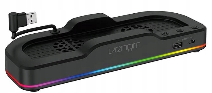 VENOM PODSTAWKA CHŁODZĄCA do NINTENDO SWITCH 2 RGB STAND STOJAK