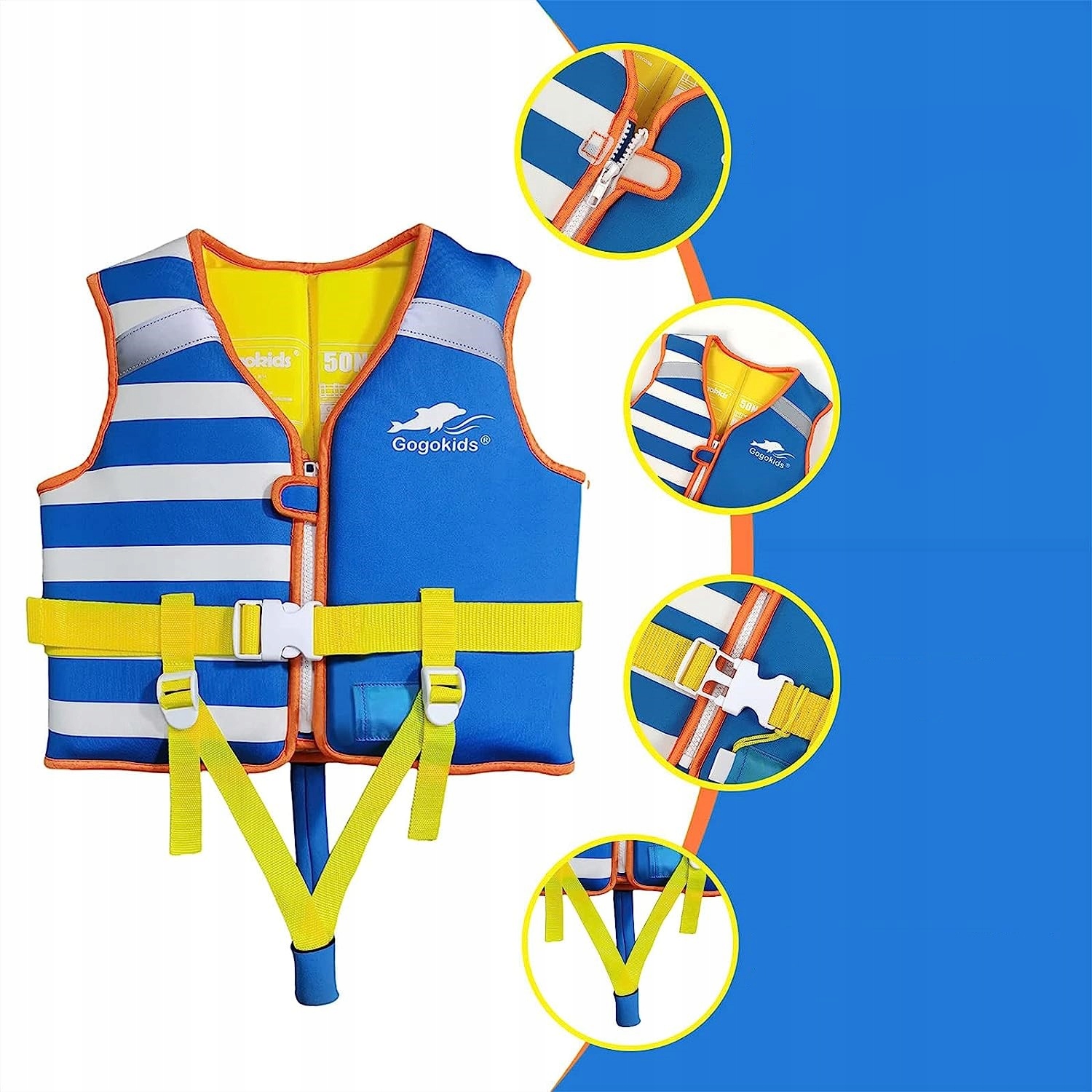 Gogokids Dziecięca Kamizelka Do Pływania "L" Kod producenta B003101
