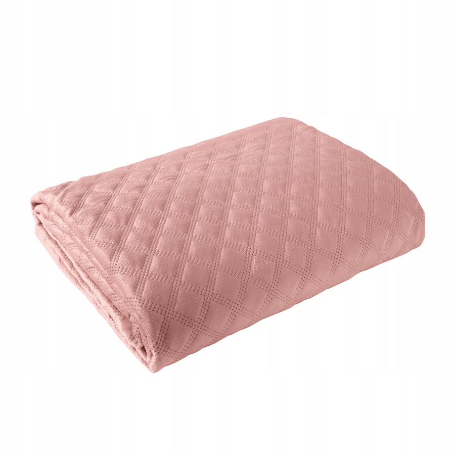 Dekorativní přehoz Velvi 220 x 240 cm Tmavě pudrově růžový