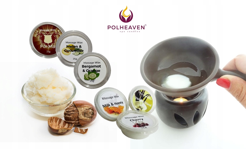 Wosk do masażu Czekolada 25g Marka PolHeaven