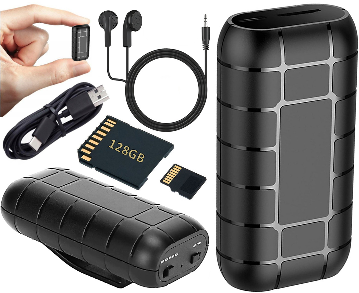 Mini štěnice, malý odposlech, velmi dlouhá doba provozu nahrávání až 500 hodin