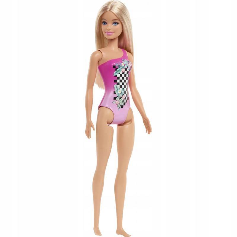 

Mattel Barbie Lalka Blondynka w Różowym Stroju