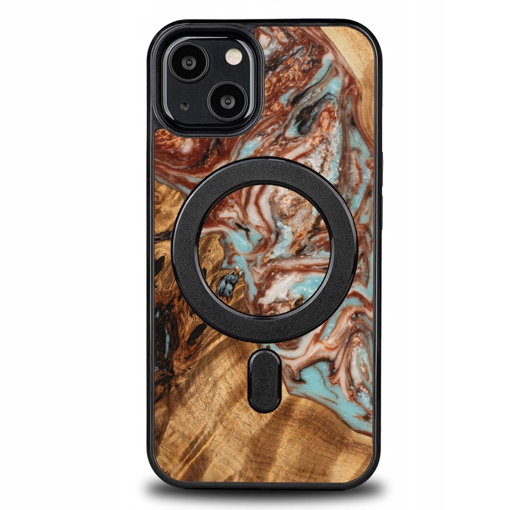 Pouzdro Bewood Unique pro iPhone 13 Planety Jupiter s MagSafe