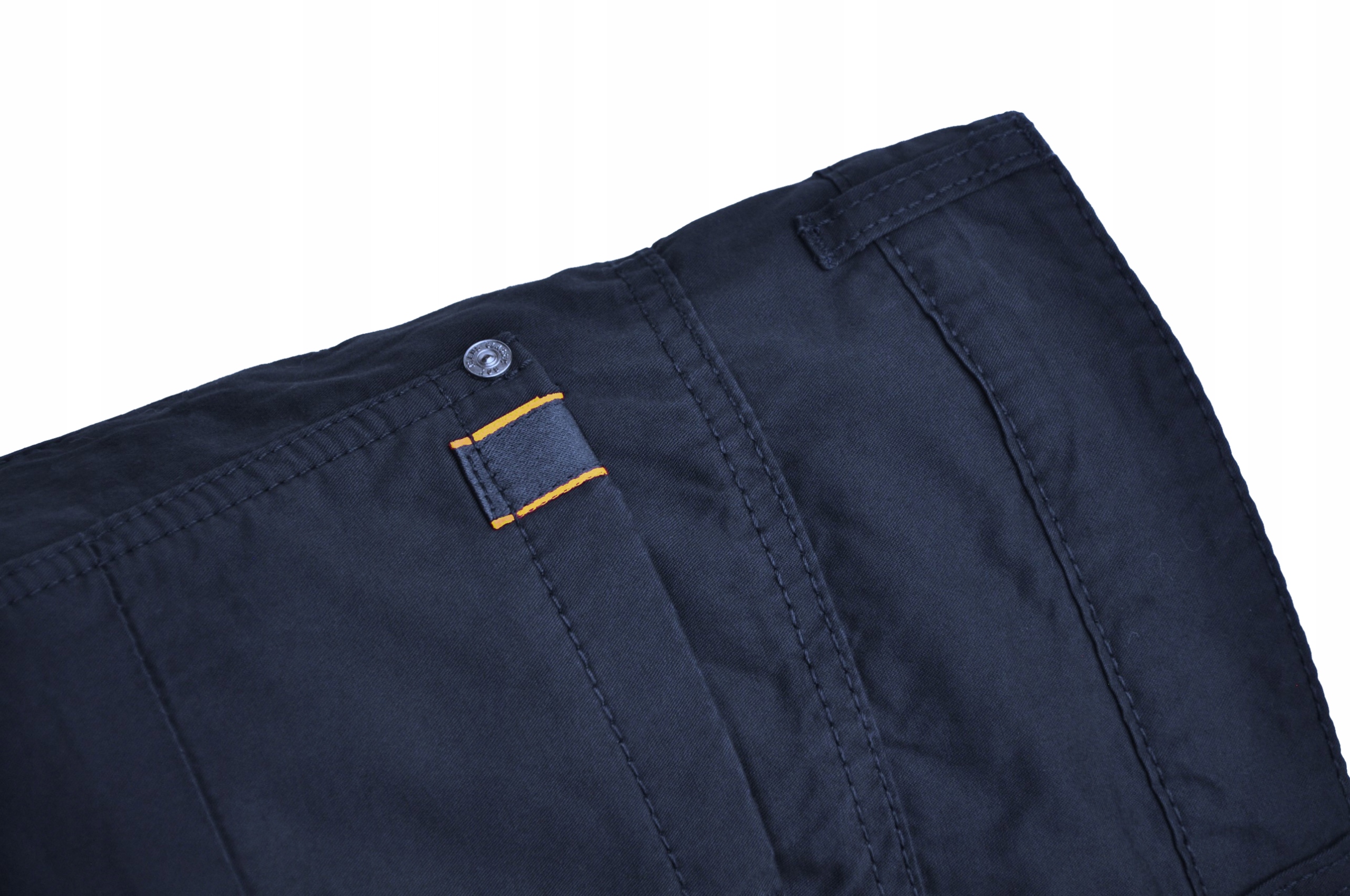 RINGO Spodnie wizytowe eleganckie OCIEPLANE polarem (152 158 164 170) r 146 Długość długie