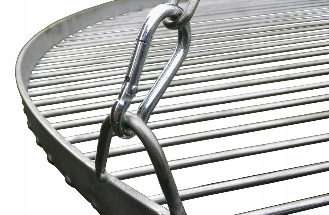 

Grill Trójnóg 210 CM Ogniskowy Ruszt Nierdzewny
