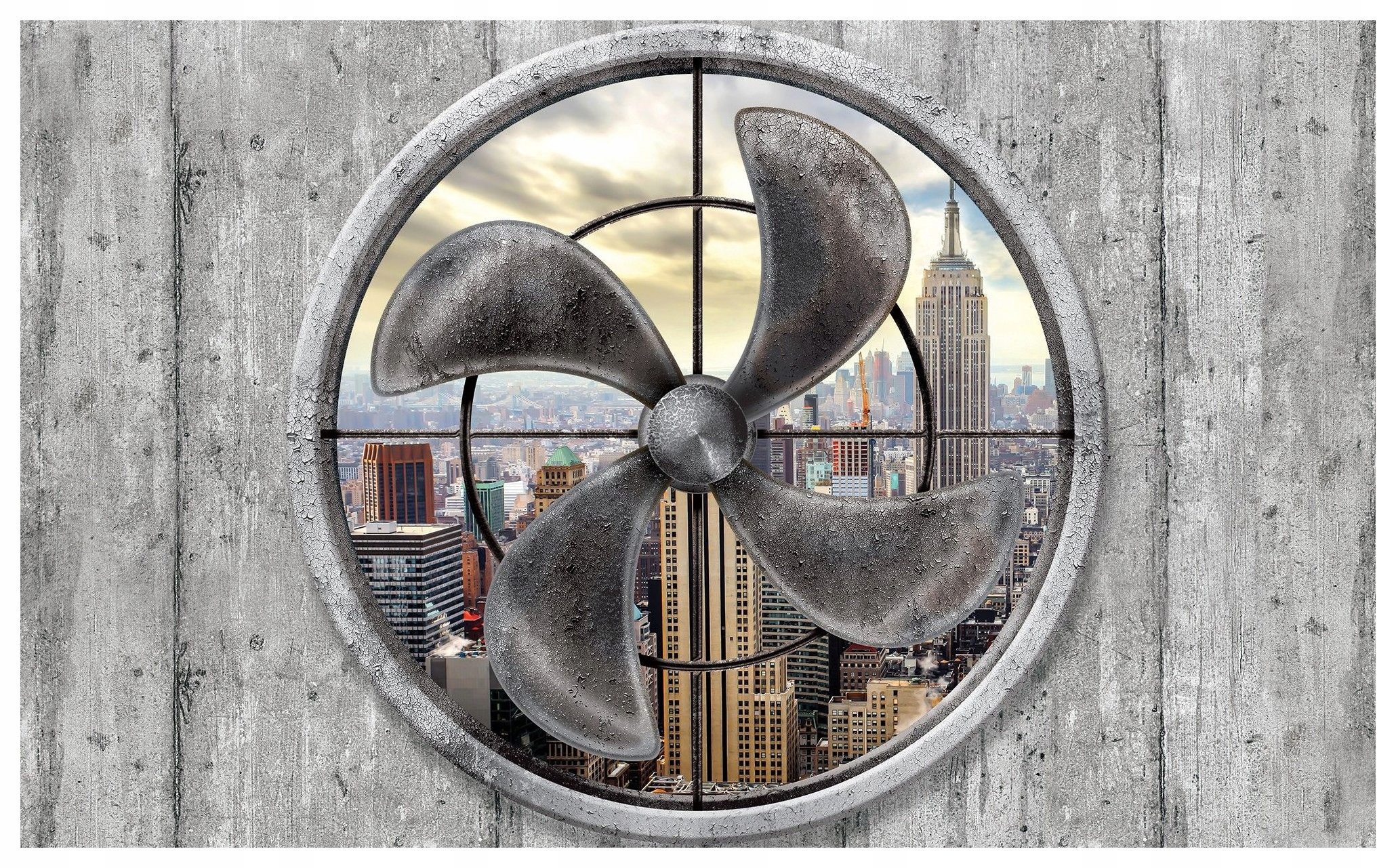 Tapeta New York industriálny loft mestská krajina perspektíva 300x210 lepidlo