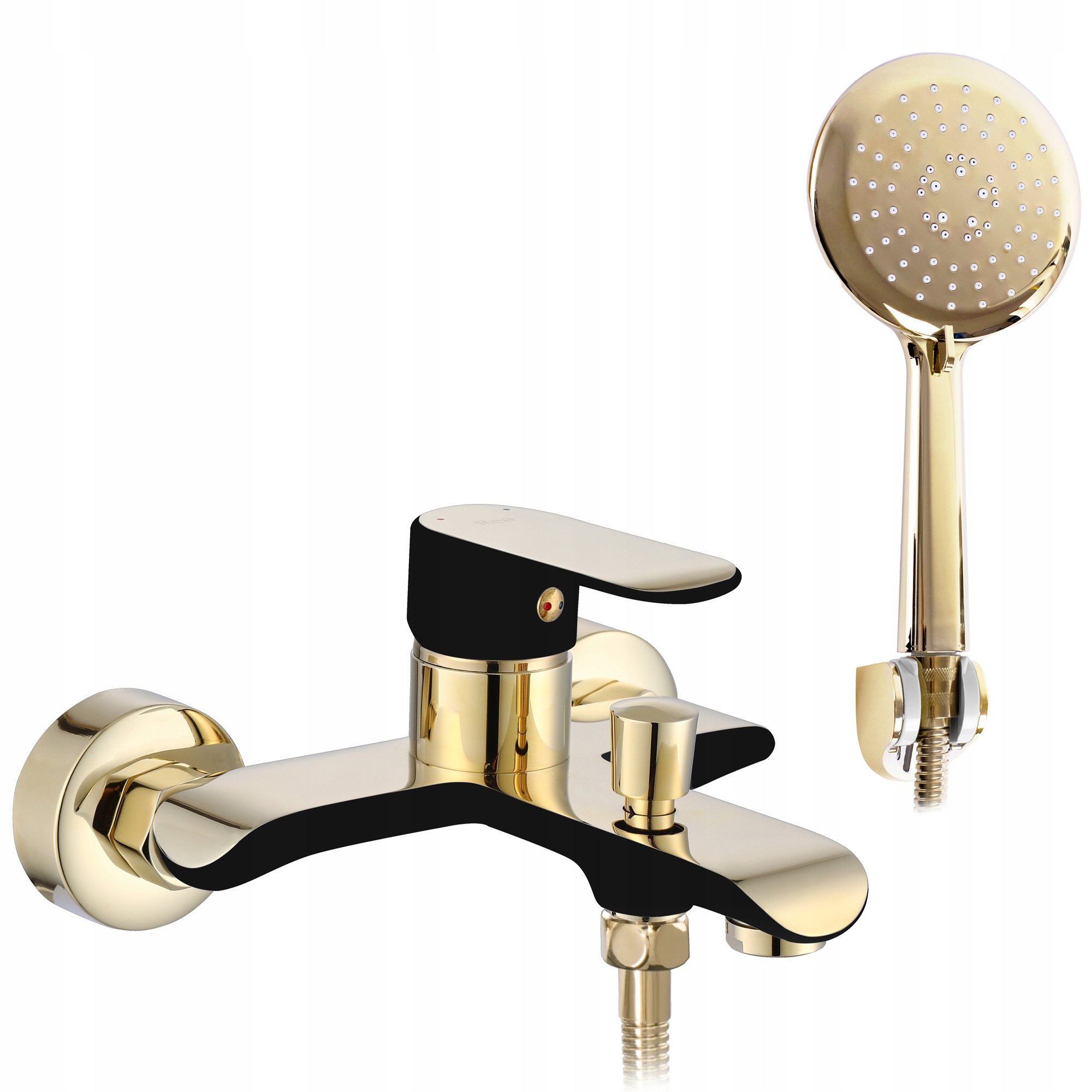 

Bateria wannowa ze słuchawką Bloom Black/gold Rea