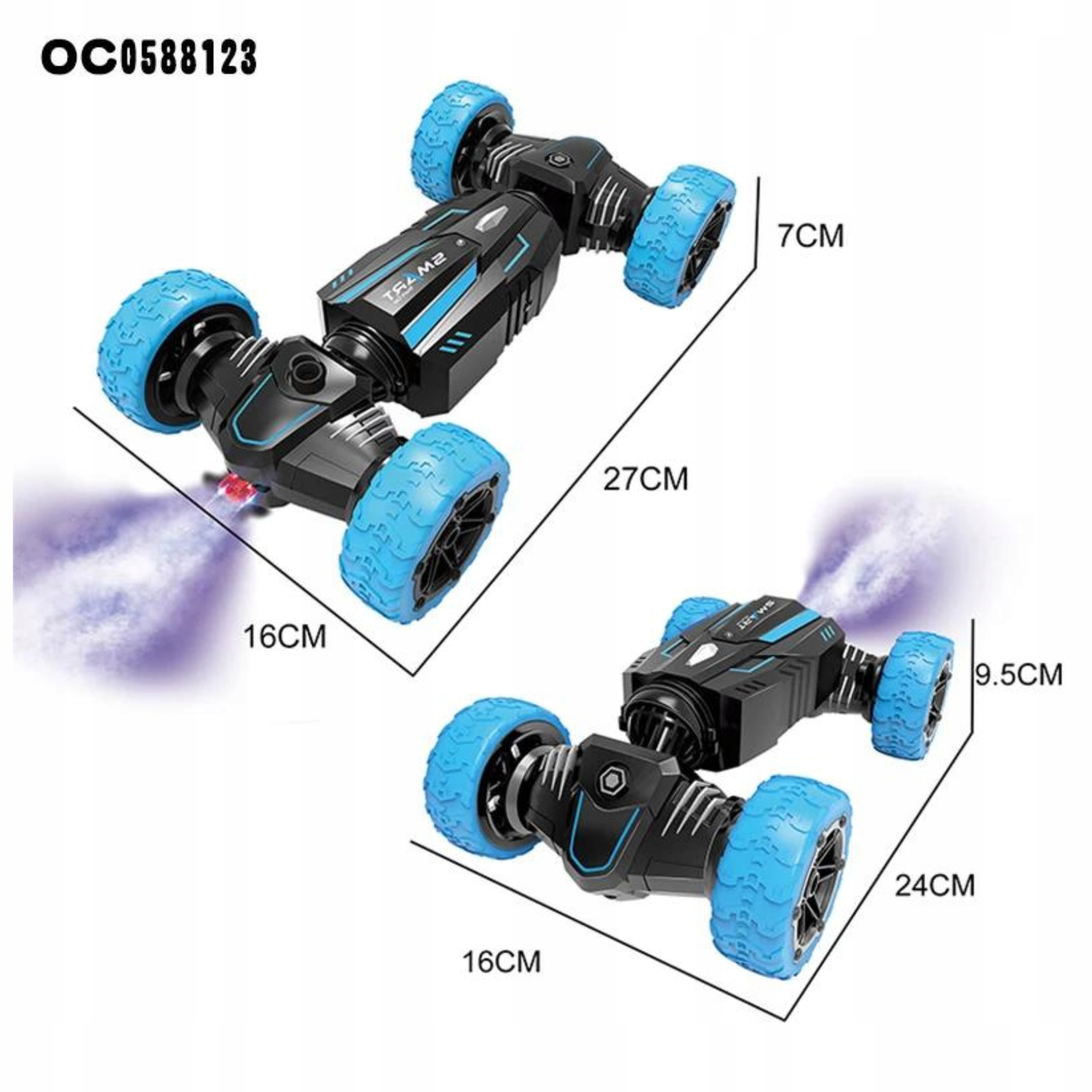 SAMOCHÓD ZDALNIE STEROWANY AUTO PORSCHE RC 4X4 NA PILOT DYM DRIFT TERENOWE Certyfikaty, opinie, atesty CE