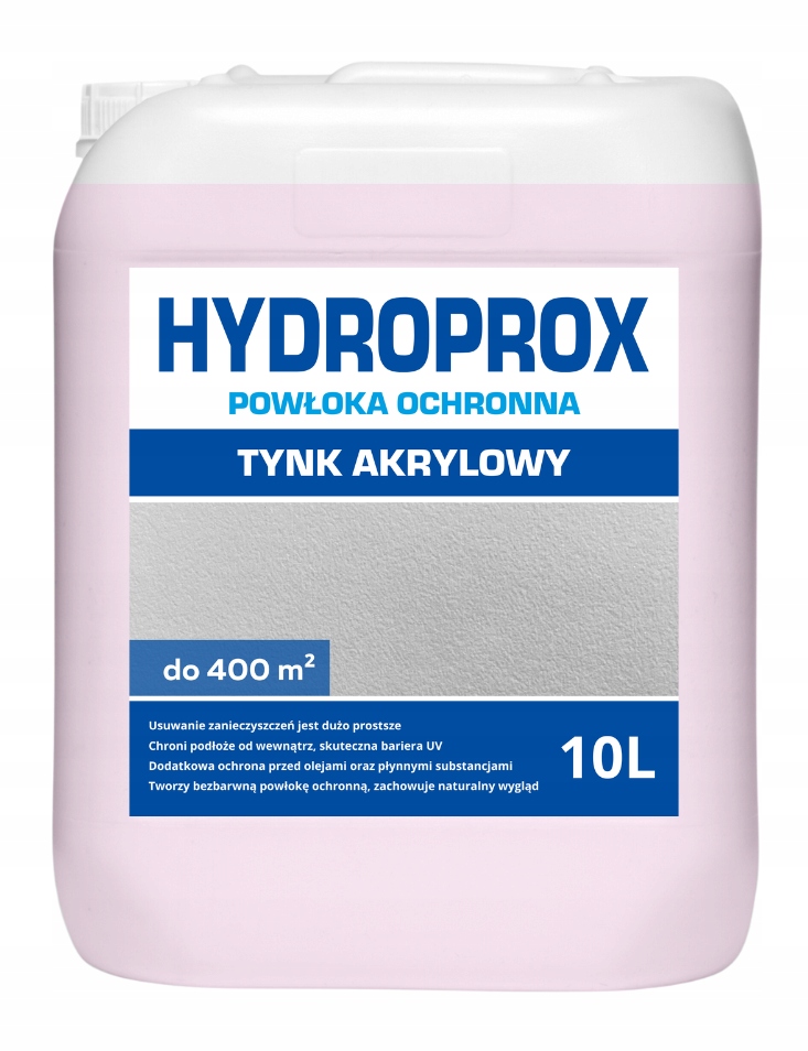 Hydroprox Ochranná Vrstva Pro Fasádní Omítku – Akryl 10 L