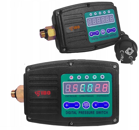 Elektroniczny Sterownik Wyłącznik Włącznik Ciśnieniowy Suchobieg Ibopress