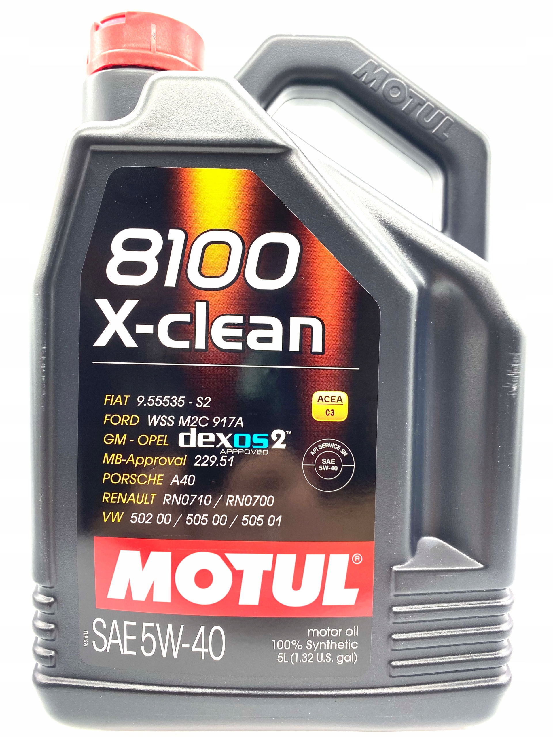 

Motul 8100 x-clean 5W40 5L C3