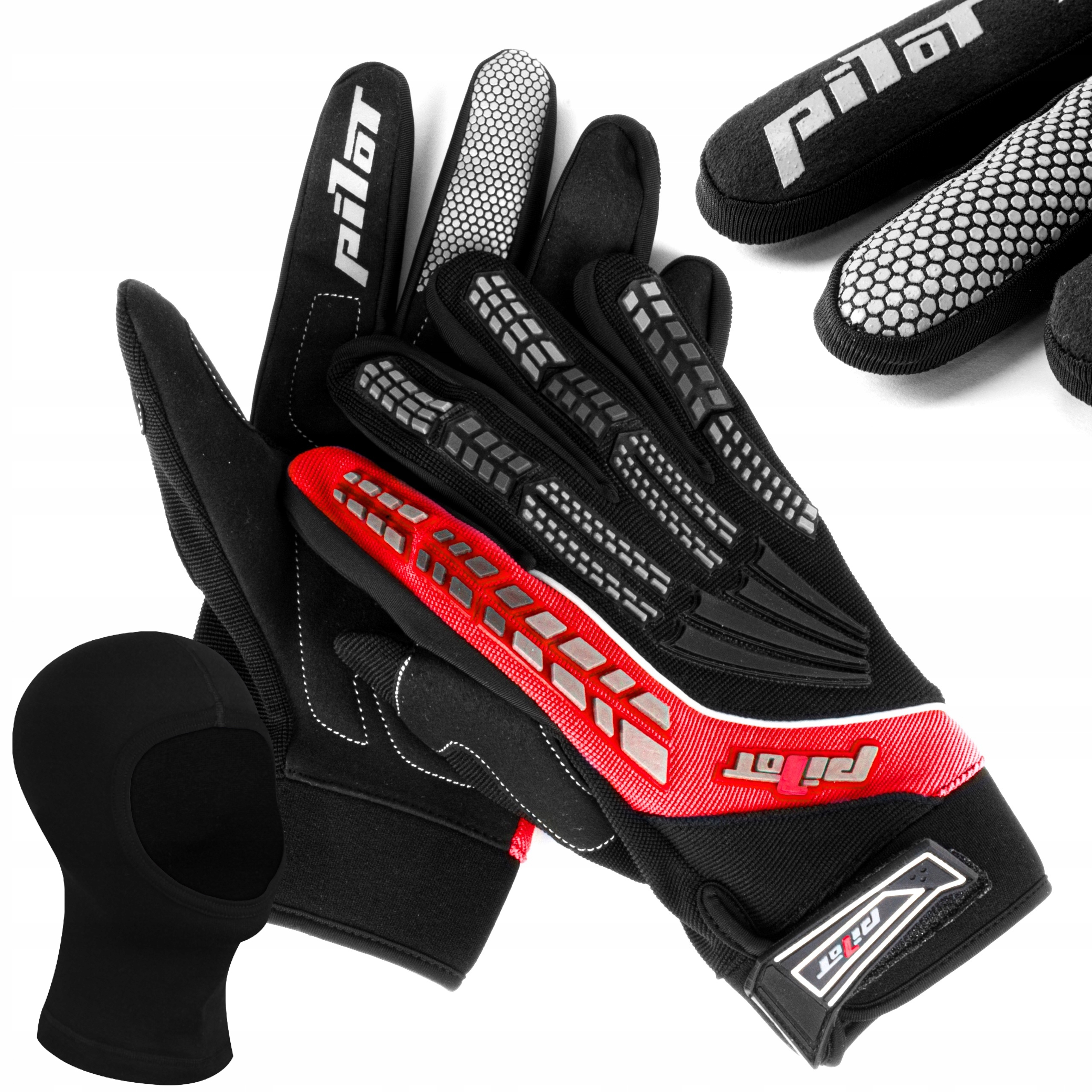 

Rękawiczki Cross Quad Zestaw Kominiarka S 19-20 CM