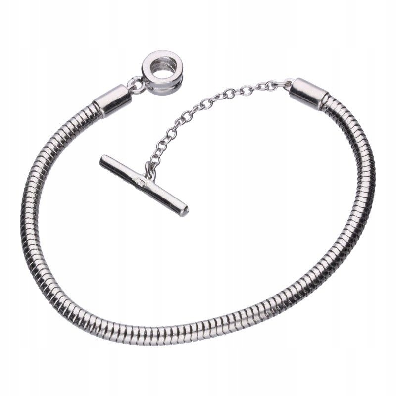 Stříbrný náramek 925 s ozdobným hadím zapínáním 6.43 g jako dárek