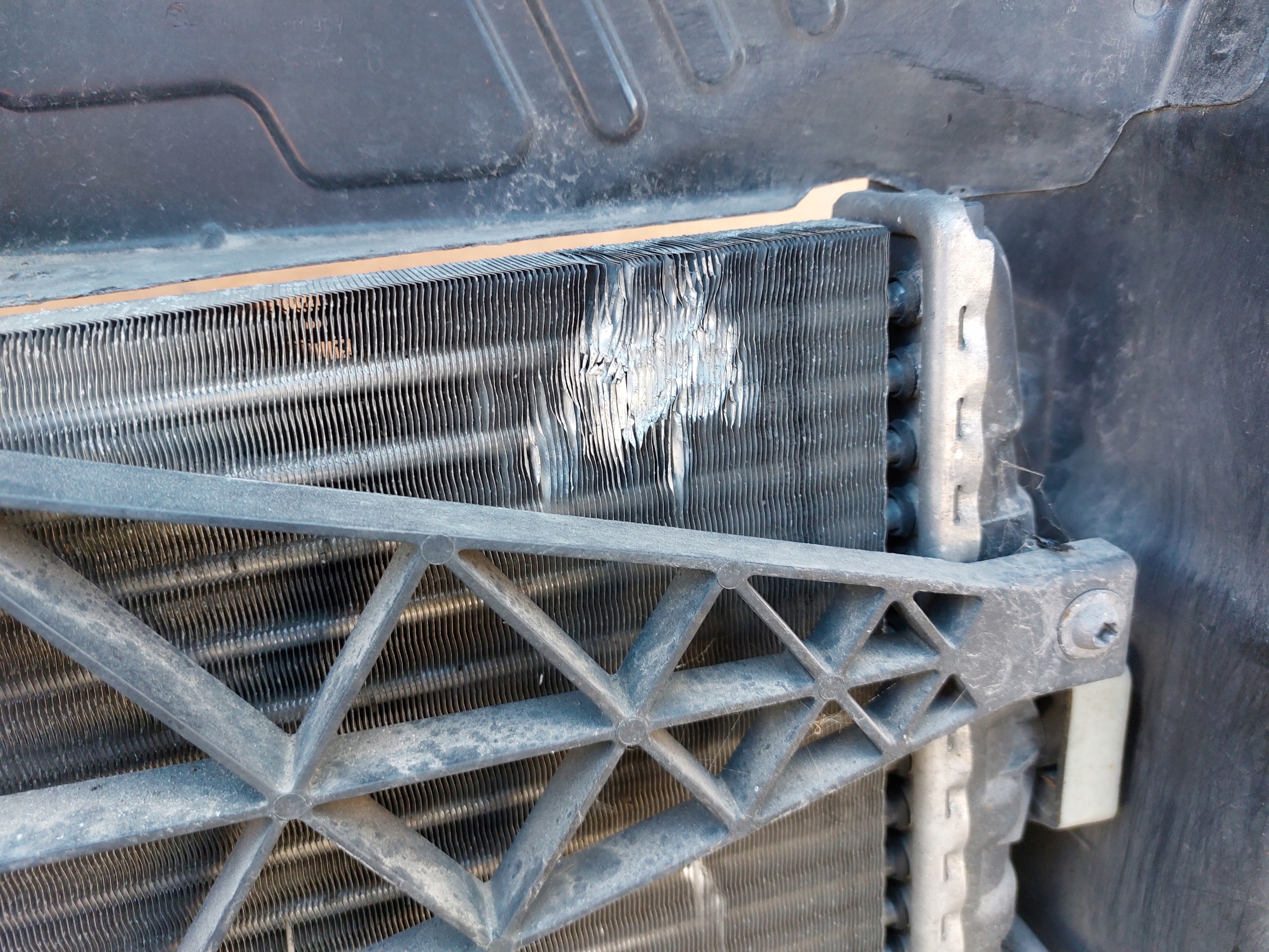 support panel for radiators SKODA FABIA II 1.4 TDI 10r