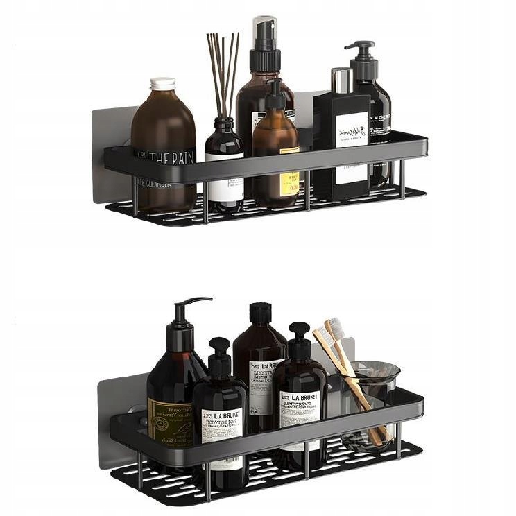 

2 Szt. Półka Łazienkowa Koszyk Pod Prysznic