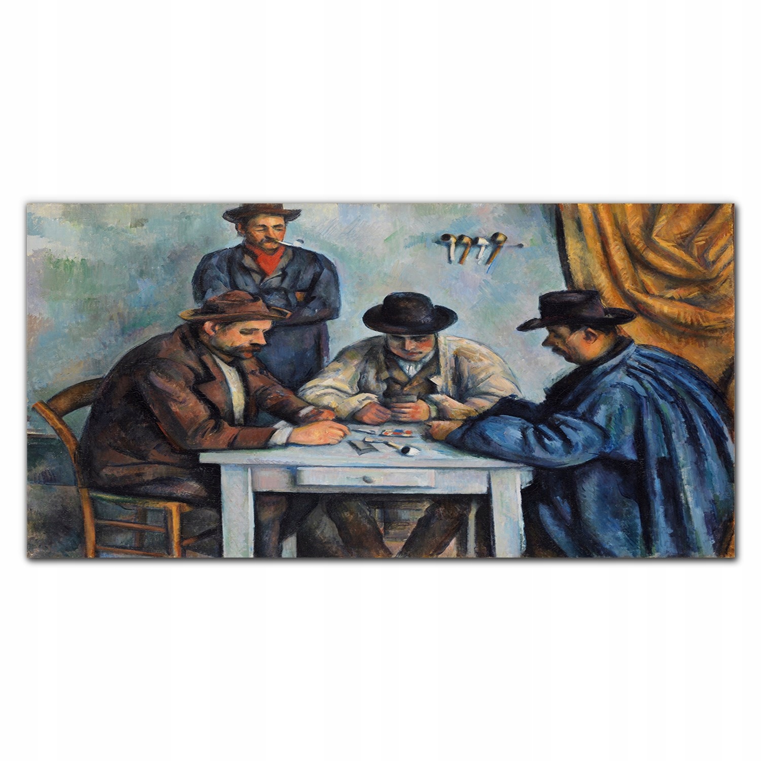 Obraz na plátne Kartová hra maľba 140 x 70 cm