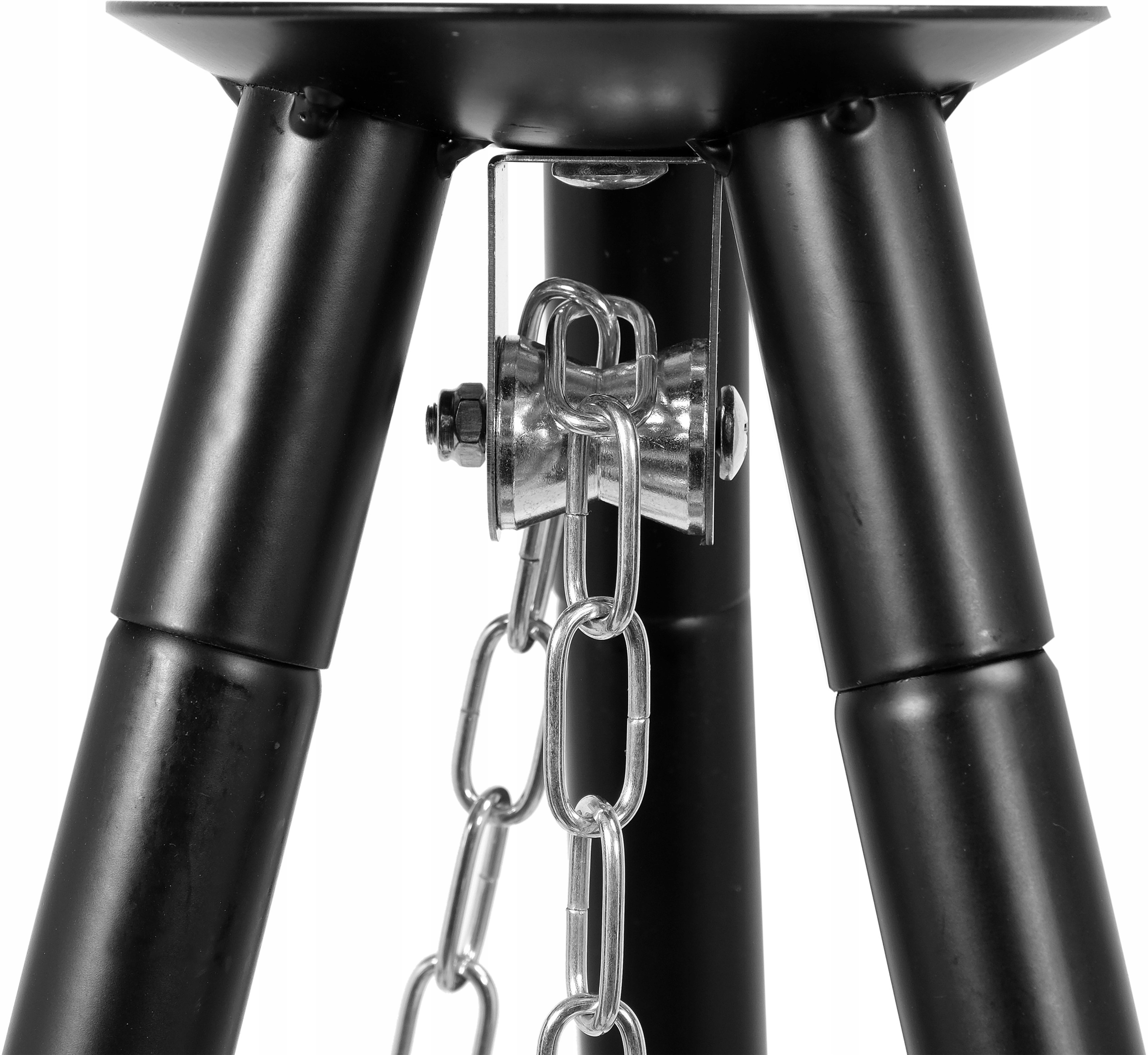 GRILL WĘGLOWY WISZĄCY NA TRÓJNOGU PALENISKO LUND Typ przenośny